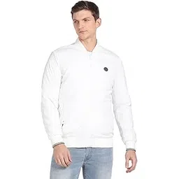 arrow Men's Polyester Stand Collar Standard Length Bomber Jacket-picture-24