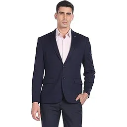 arrow Men's Single Breasted Slim Blazer-picture-30