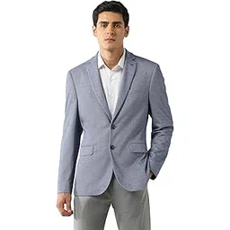 arrow Men's Slim Blazer (ARAJBZ5031_Blue-picture-37