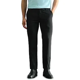 arrow Men's Solid Slim fit Polyester Trouser-picture-11