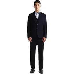 arrow Men's Tailored Fit Three Piece Suit (ARAISU5603_Blue_44)-picture-17