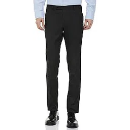 arrow Men's Tapered Fit Mid Rise Pants-picture-19