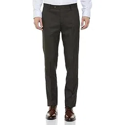 arrow Men's Tapered Fit Mid Rise Pants-picture-28