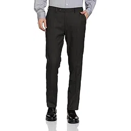 arrow Men's Tapered Fit Mid Rise Pants-picture-21