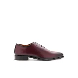 Arrow Men's WALSH 3.0 Burgundy Oxford Shoes-picture-35