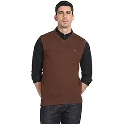 arrow Men's Wool Casual V-Neck Sweater-picture-27