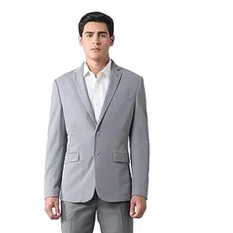 arrow Men's Zero Calorie Slim fit Textured Blazer-picture-12