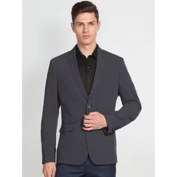 Arrow Notched Lapel Single-Breasted Formal Blazer-picture-36