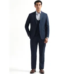 Arrow Notched Lapel Tailored Fit 3 Piece Formal Suit-image-18