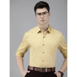 Arrow Pure Cotton Manhattan Slim Fit Formal Shirt-picture-38