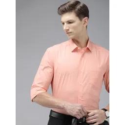 Arrow Pure Cotton Solid Slim Fit Original Formal Shirt-picture-31