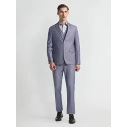 Arrow Purple Regular Fit Three Piece Suit-picture-30