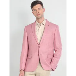 Arrow Single Breasted Notched Lapel Collar Formal Blazer-picture-22