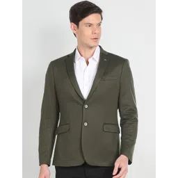 Arrow Slim Fit Notched Lapel Single-Breasted Formal Blazers-picture-23