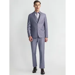 Arrow Tailored Regular Fit Single-Breasted Three-Piece Formal Suit-picture-12