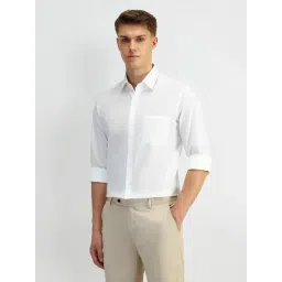 Arrow White Cotton Slim Fit Formalshirt-picture-37