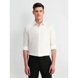 Arrow White Cotton Slim Fit Shirt-picture-28