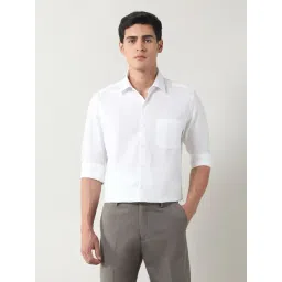 Arrow White Cotton Slim Fit Shirt-picture-38