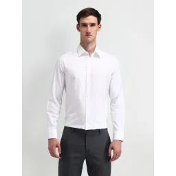 Arrow White Cotton Slim Fit Shirt-picture-29