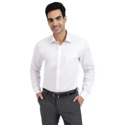 Arrow White Cotton Slim Fit Shirt-picture-22