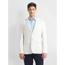 Arrow White Slim Fit Blazer-picture-25