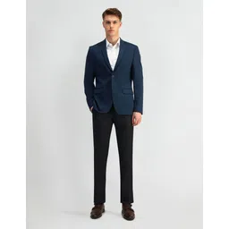 arrow Men Printed Single Breasted Formal Blazer image 3