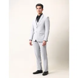 arrow Men's Self Design Three Piece Ceremonial Suit image 2