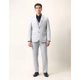 arrow Men's Self Design Three Piece Ceremonial Suit image 5