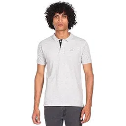Men's Solid Half Sleeve Regular Fit Anti-Curling Cotton Polo T-Shirt-image-41