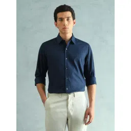 arrow new york Arrow Newyork Men Slim Fit Smart Checked Shirt-picture-37