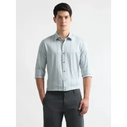 arrow new york Arrow Newyork Vertical Striped Manhattan Slim Fit Shirt-picture-10