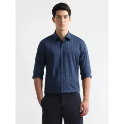 arrow new york Arrow Newyork Vertical Striped Manhattan Slim Fit Shirt-picture-22