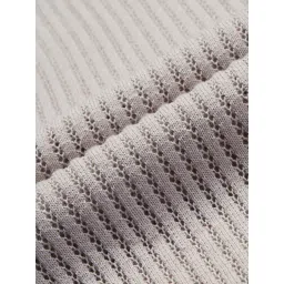 Arrow New York Beige Cotton Regular Fit Striped Polo T-Shirt image 5