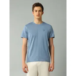 Arrow New York Blue Regular Fit Printed T-Shirt-picture-28