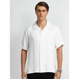 Arrow New York Men Manhattan Slim Fit Opaque Striped Casual Shirt-picture-24