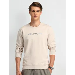 Arrow New York Men Printed Cotton Sweatshirt-picture-10