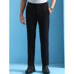 Arrow New York Men Slim Fit Formal Trousers-picture-40
