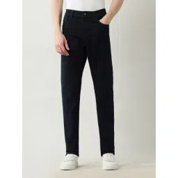 Arrow New York Navy Cotton Regular Fit Jeans-picture-15