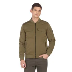 Arrow New York Olive Regular Fit Jacket-picture-37