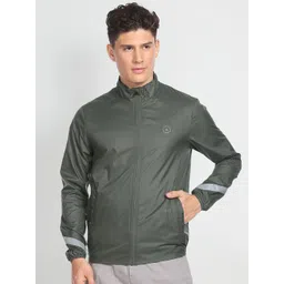Arrow New York Stand Collar Lightweight Bomber Jacket-picture-25