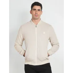 Arrow Sport Beige Regular Fit Bomber Jacket-picture-39