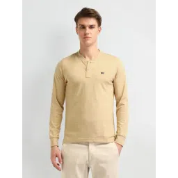 Arrow Sport Beige Regular Fit T-Shirt-picture-24