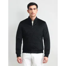 Arrow Sport Black Regular Fit Bomber Jacket-picture-33