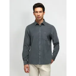 Arrow Sport Grey Cotton Regular Fit Shirt-picture-20