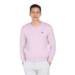 Arrow Sport Lavender Cotton Regular Fit SweatShirt-picture-27