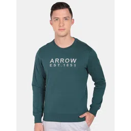 Arrow Sport Men Brand Logo Printed Pullover Sweatshirt-picture-33