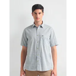 Arrow Sport Men Floral Opaque Printed Casual Shirt-image-19