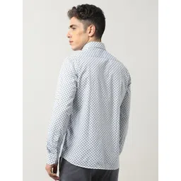 Arrow Sport Men Geometric Printed Pure Cotton Casual Shirt image 3
