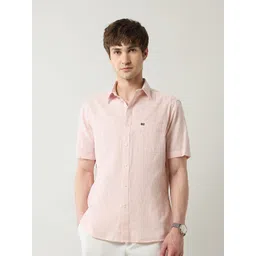 Arrow Sport Men Geometric Printed Pure Cotton Shirt-picture-15