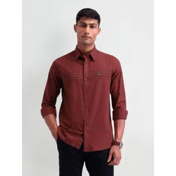 Arrow Sport Men Manhattan Slim Fit Horizontal Stripes Opaque Striped Casual Shirt-picture-37